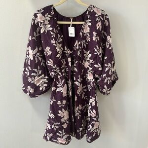 Free People Portia Linen Dress